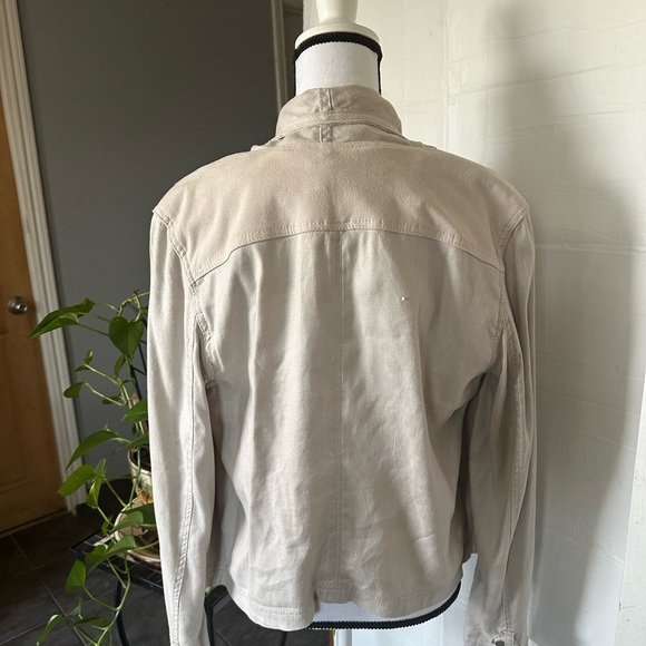 Anthropologie Cream Waterfall cardigan - Picture 2 of 10